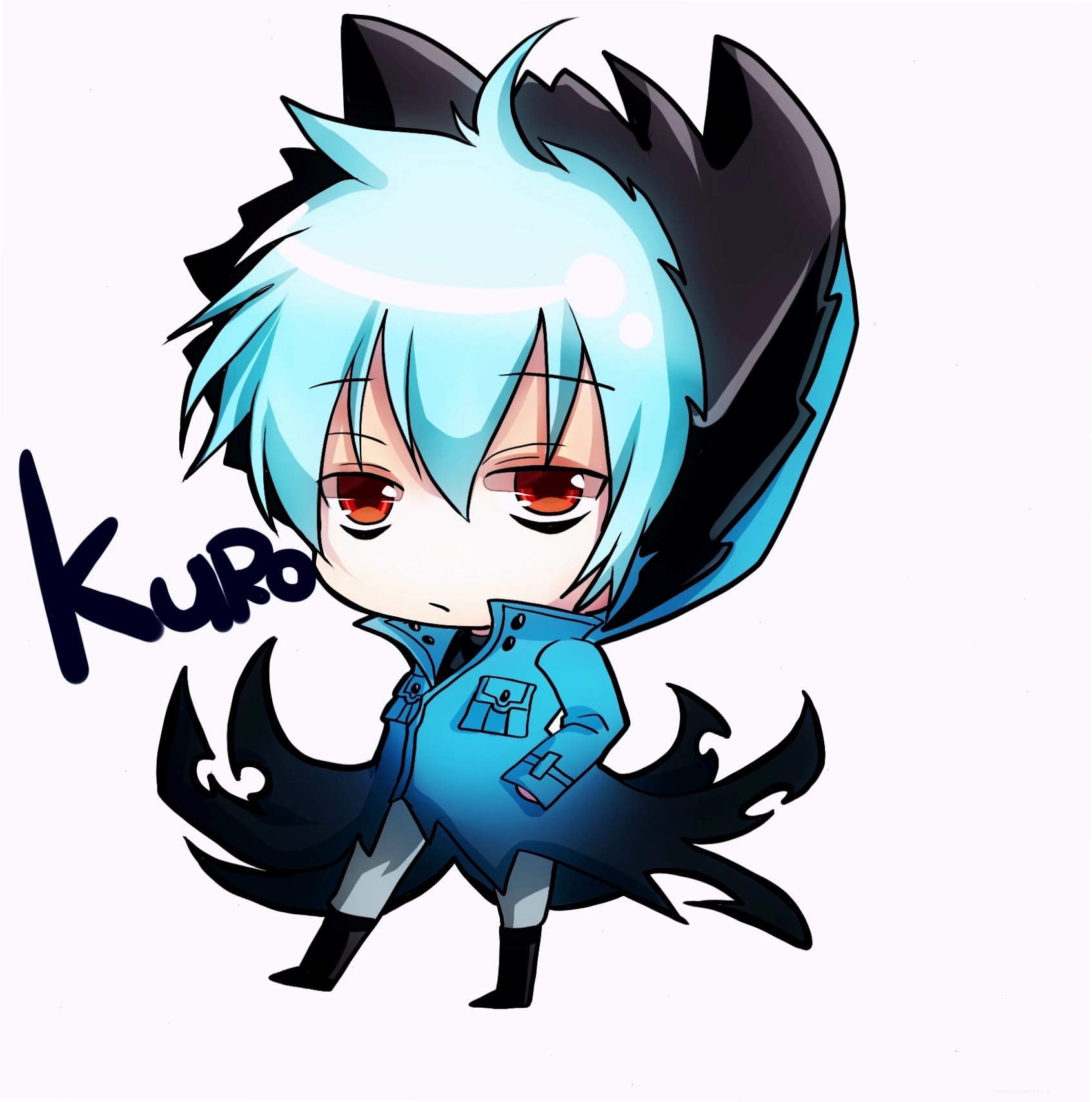 Avatar nam anime chibi dễ thương và tinh nghịch