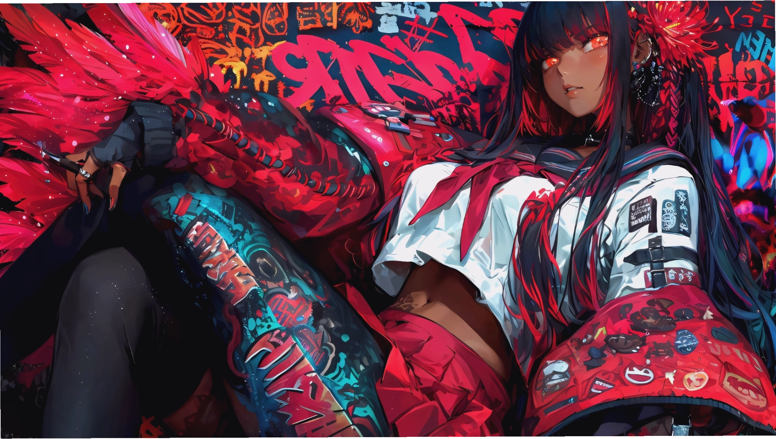 Avatar nam anime ngầu với ánh mắt sắc bén
