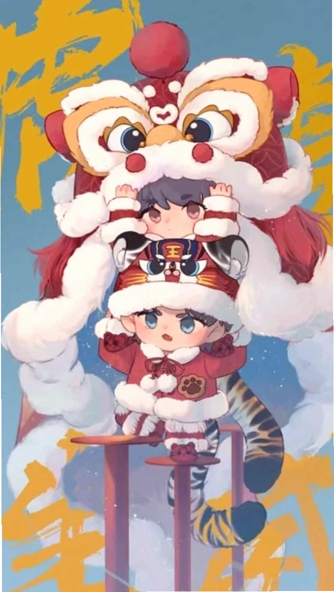 Avatar Tết Chibi 2026 Bính Ngọ