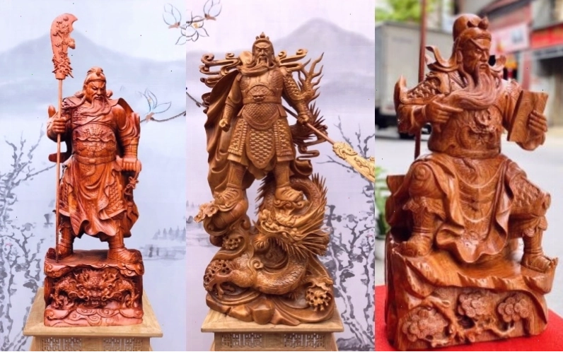 Ba hình tượng Quan Công, Quan Bình và Châu Thương