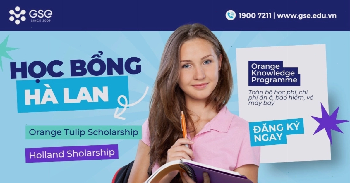 Các chương trình học bổng du học Hà Lan hấp dẫn dành cho sinh viên quốc tế