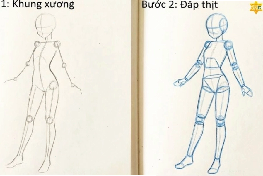 Các kiểu tạo dáng anime nữ khác nhau