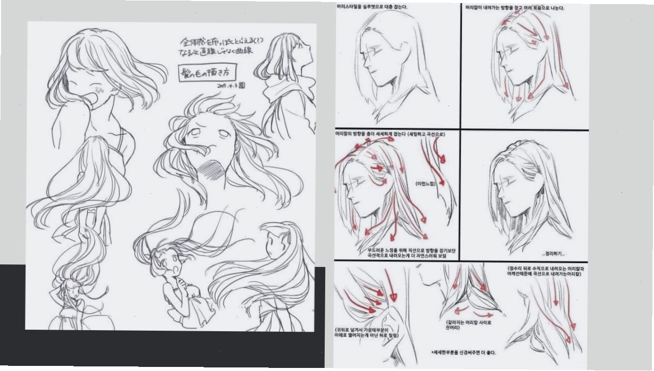 Các kiểu tóc anime nữ phổ biến