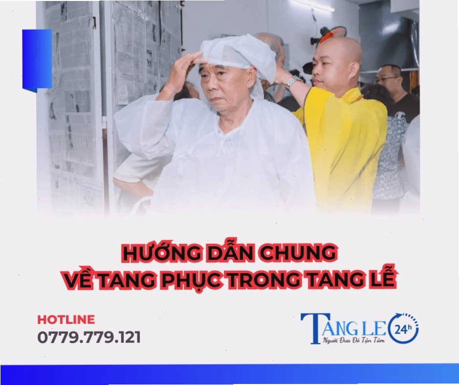 Các loại tang phục phổ biến trong nghi lễ tang