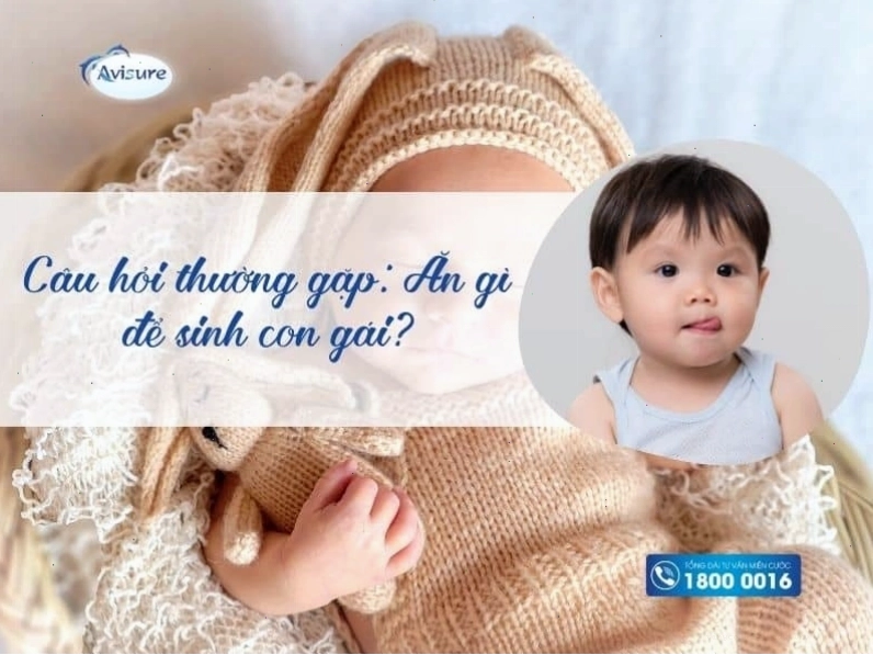Các loại thực phẩm nên ăn để sinh con gái