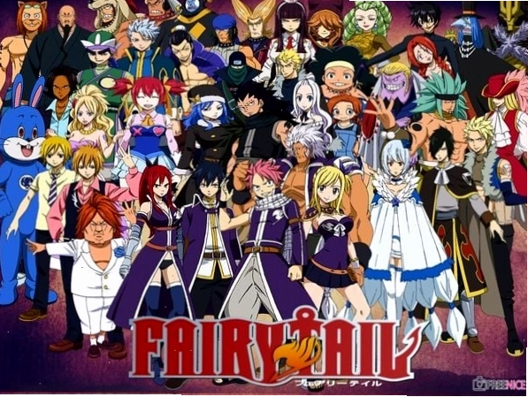 Các pháp sư trong bộ anime Fairy Tail