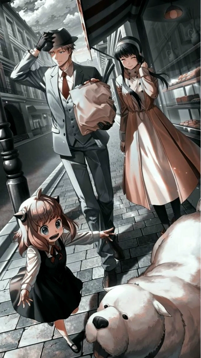 Cảnh biển anime với ánh hoàng hôn lãng mạn