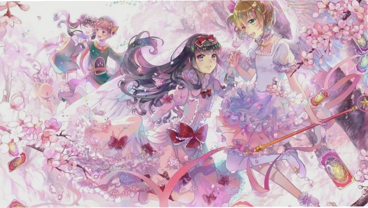 Cảnh trong một bộ anime hoạt hình với các nhân vật quen thuộc