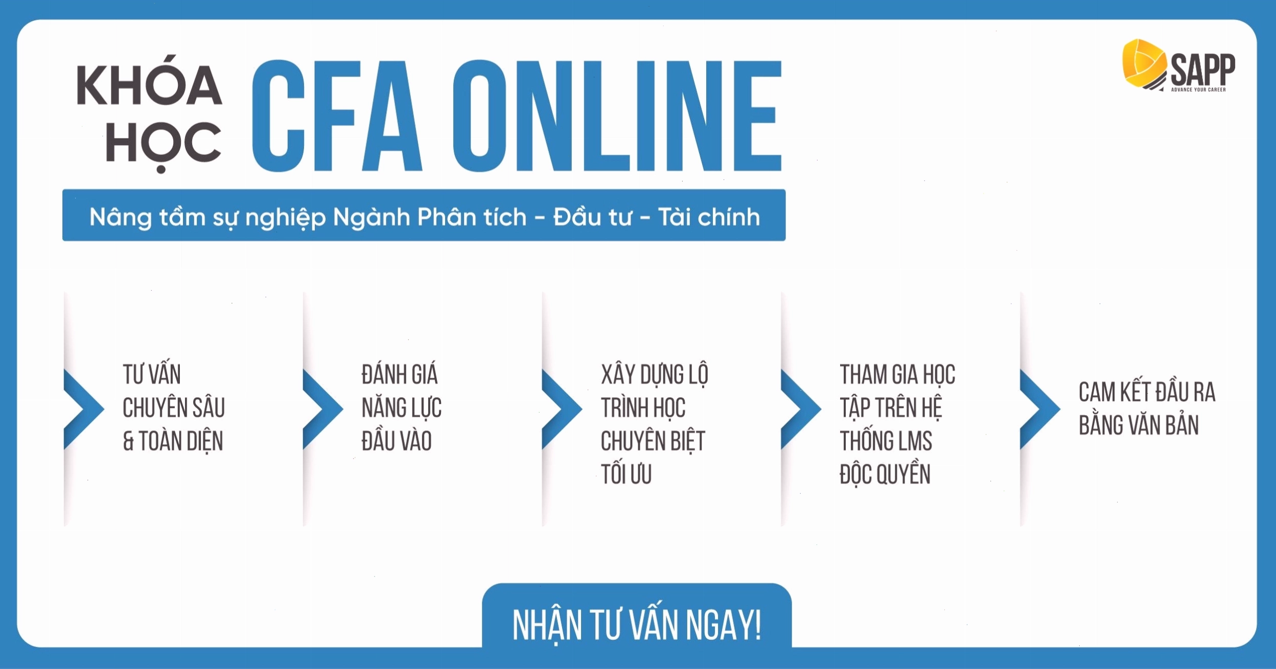 CFA online tại SAPP Academy