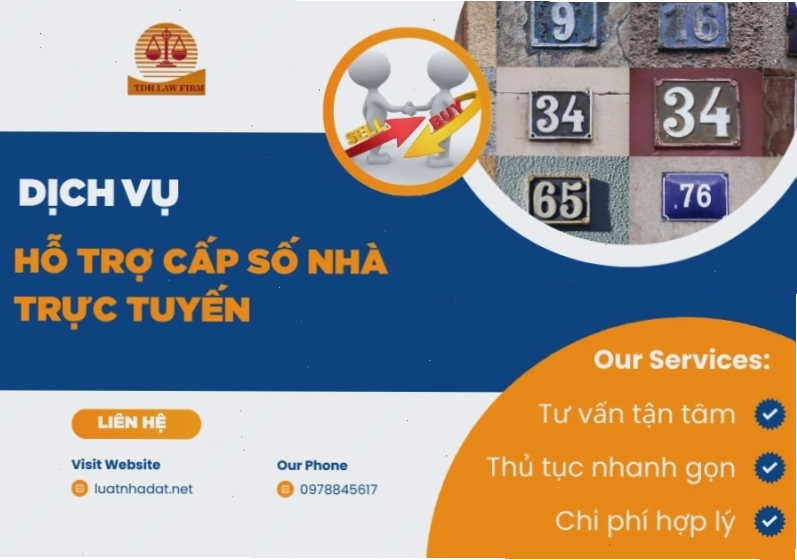 Dịch vụ hỗ trợ cấp số nhà trực tuyến nhanh chóng và hiệu quả