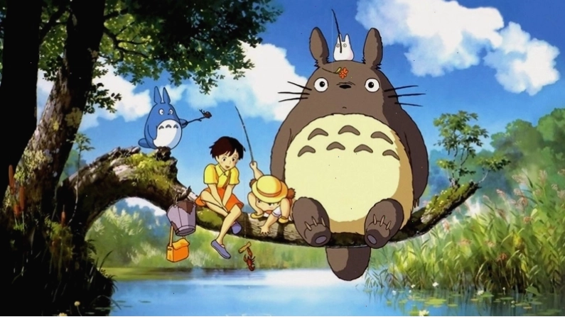 Hàng xóm của tôi là Totoro: hình ảnh Totoro và hai cô bé