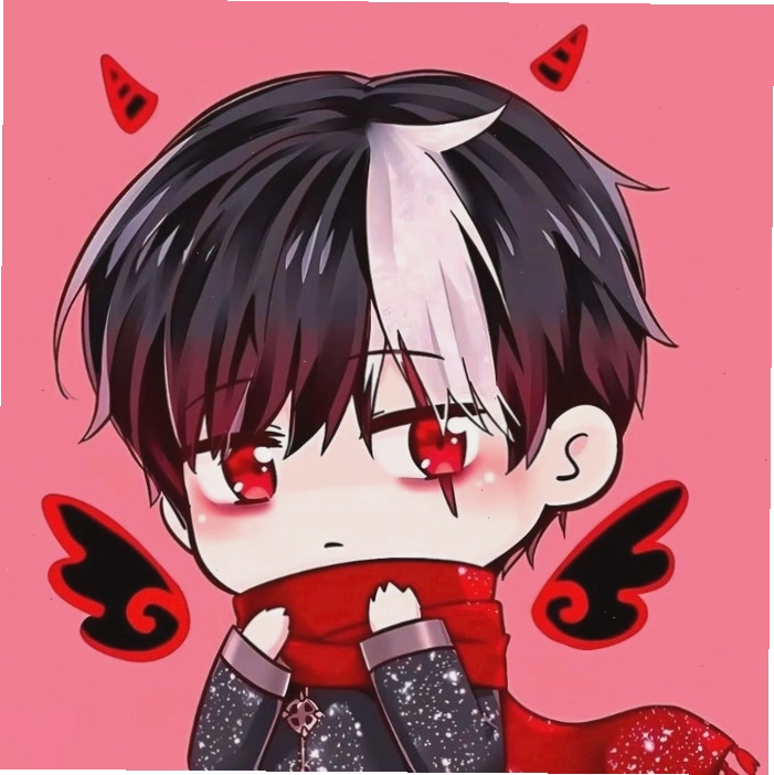 Hình ảnh ác quỷ anime chibi đáng yêu và dễ thương