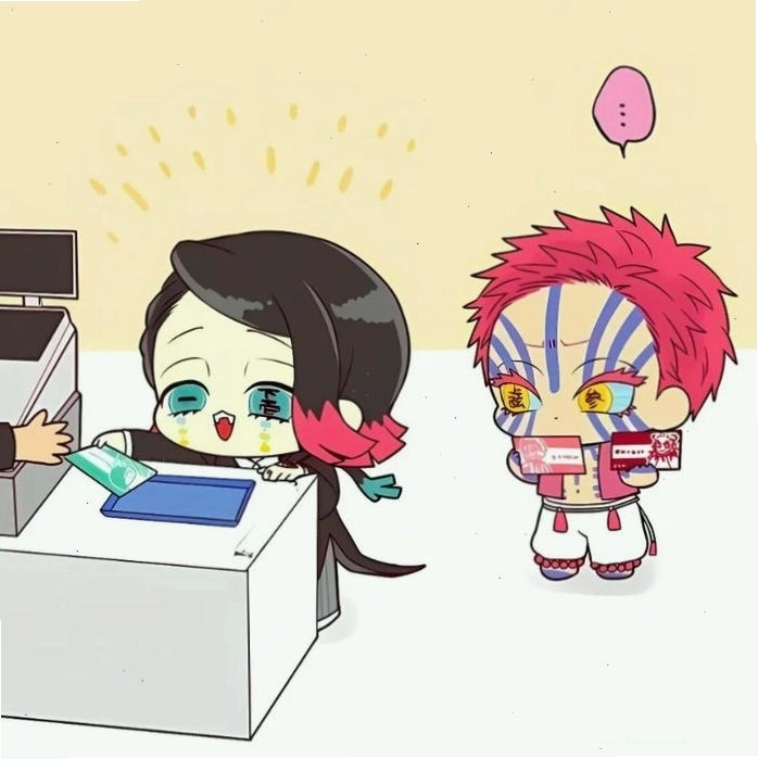 Hình ảnh ác quỷ anime chibi dễ thương, ngộ nghĩnh