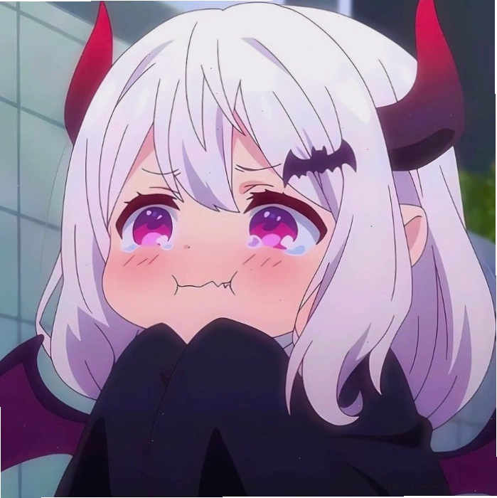 Hình ảnh ác quỷ anime chibi dễ thương với nét đáng yêu đặc biệt