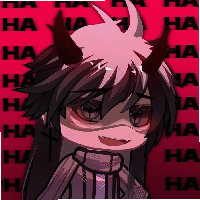 Hình ảnh ác quỷ anime chibi ngộ nghĩnh và đáng yêu