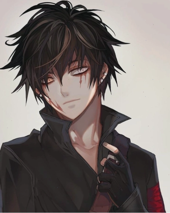 Hình ảnh anime lạnh lùng boy trong không gian tĩnh lặng