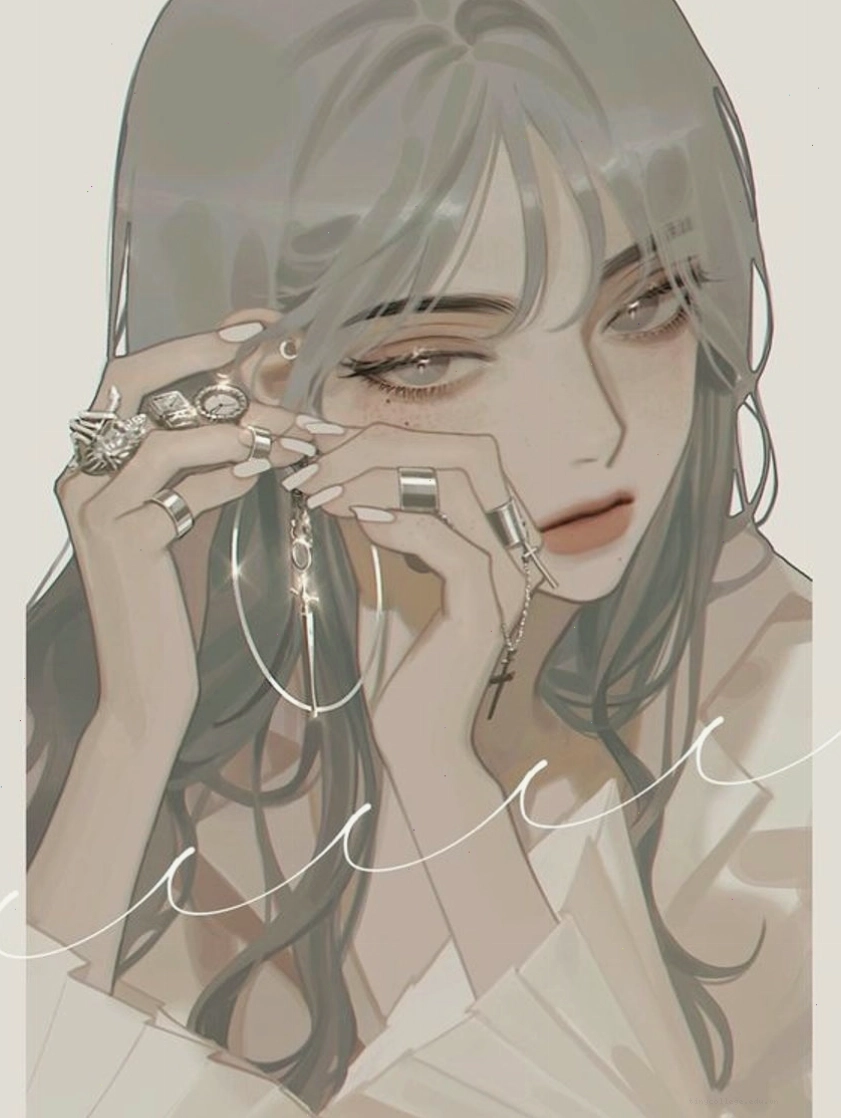 Hình ảnh anime nữ ngầu lạnh lùng, thích thể hiện cá tính