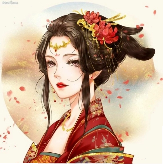 Hình ảnh gia đình 5 người anime mang ý nghĩa sung túc