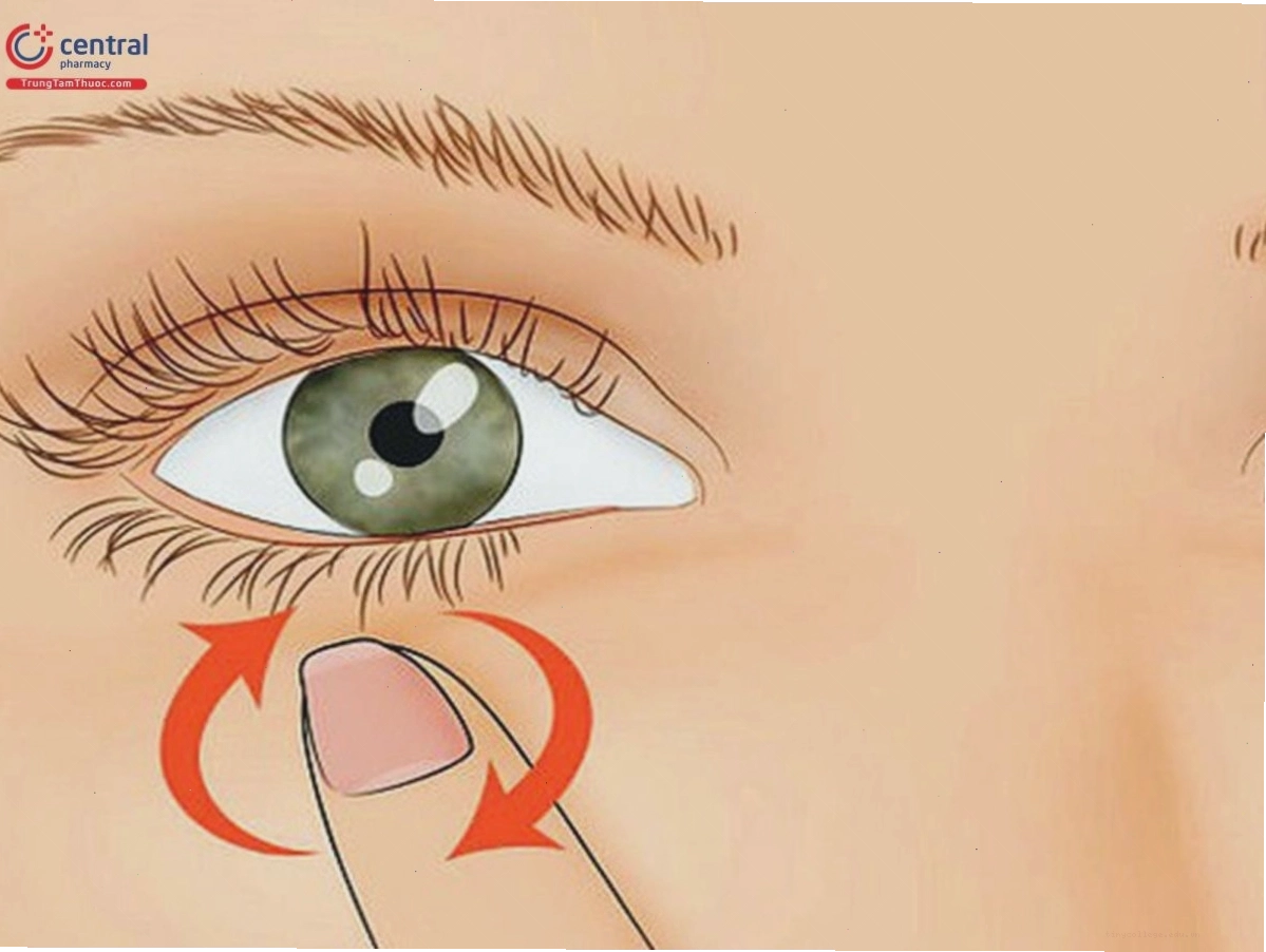 Hình ảnh minh họa cho việc nghỉ ngơi mắt khi bị thịt giật
