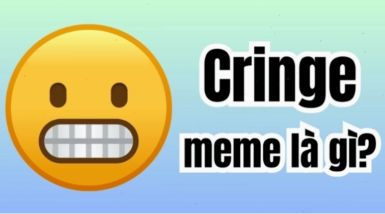 Hình ảnh minh họa một meme hài hước gây cảm giác cringe