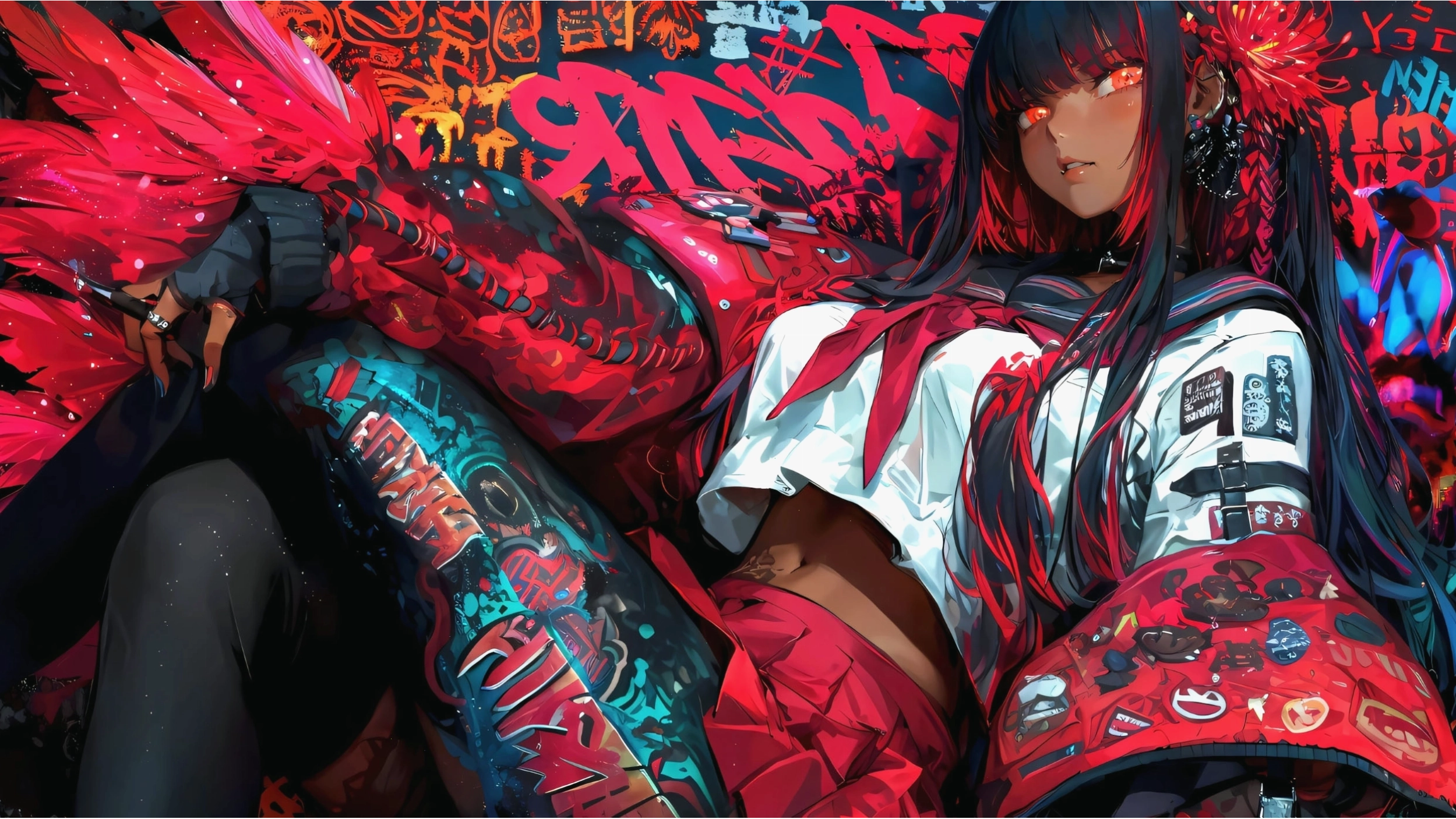 Hình nền 4k anime cho cặp đôi