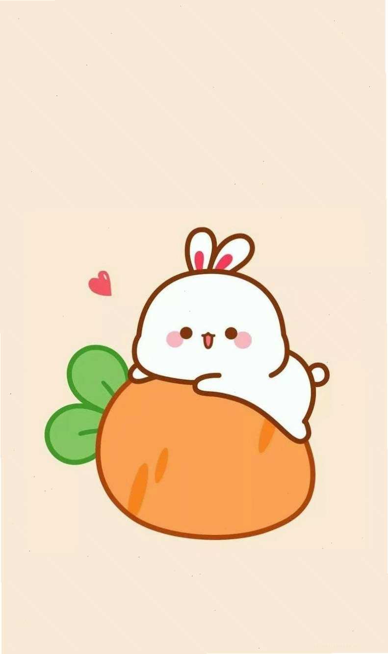 Hình nền cute với chú thỏ và gấu con