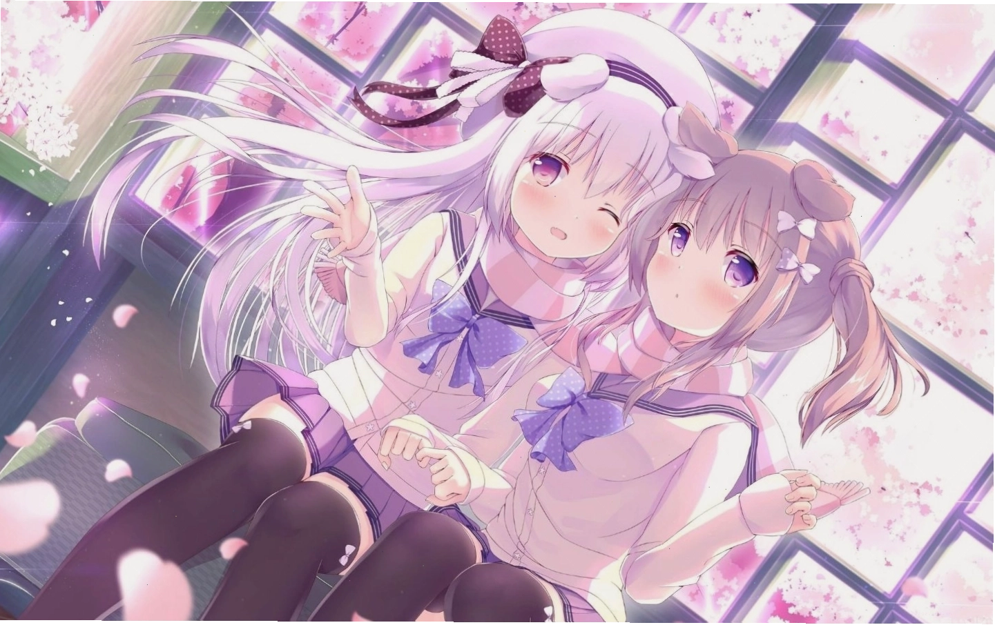 Hình nền điện thoại anime nhân vật nữ đáng yêu