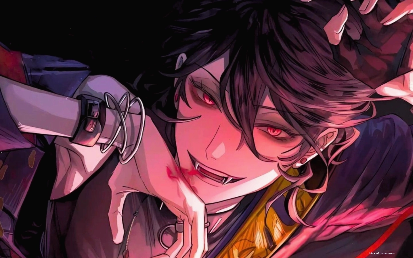 Hình nền điện thoại anime nhân vật phản diện bí ẩn