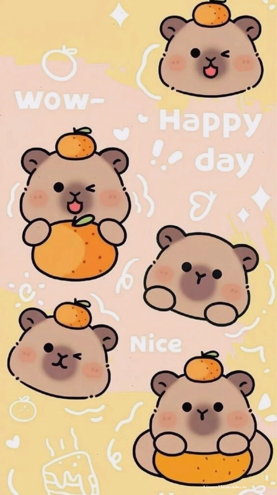Hình nền điện thoại cute có chữ với font chữ độc đáo