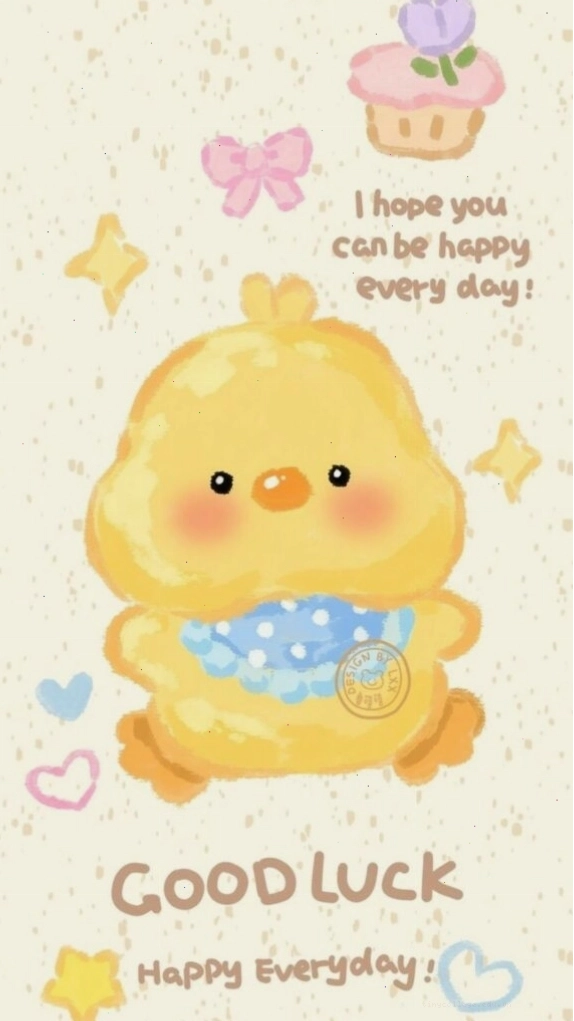 Hình nền điện thoại cute có chữ với họa tiết đơn giản