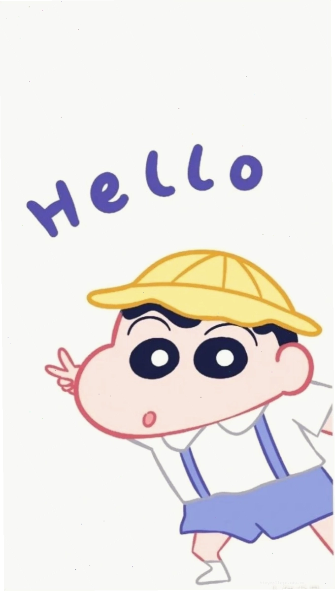 Hình nền điện thoại Shin cậu bé bút chì dễ thương