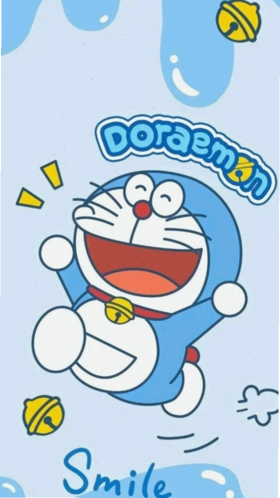 Hình nền Doraemon năng động đang nhảy múa