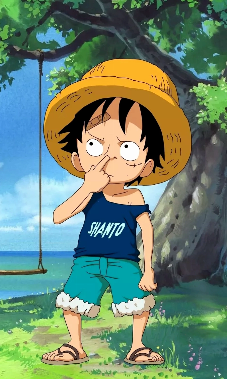 Hình nền Luffy Gear 5 với hiệu ứng ánh sáng mạnh mẽ