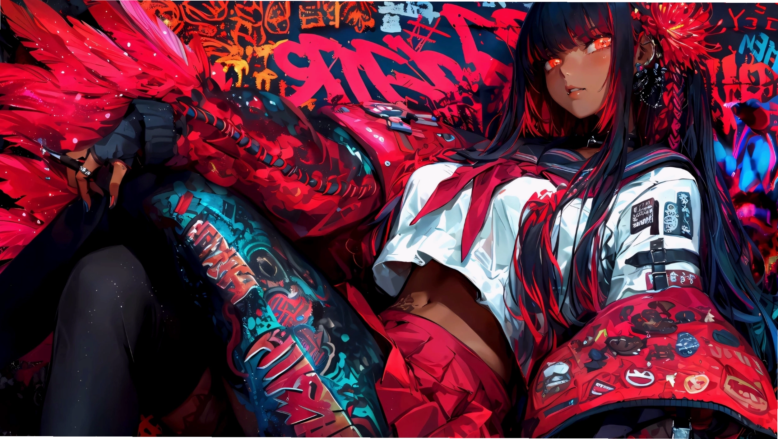 Hình nền máy tính 4K Anime đẹp mắt