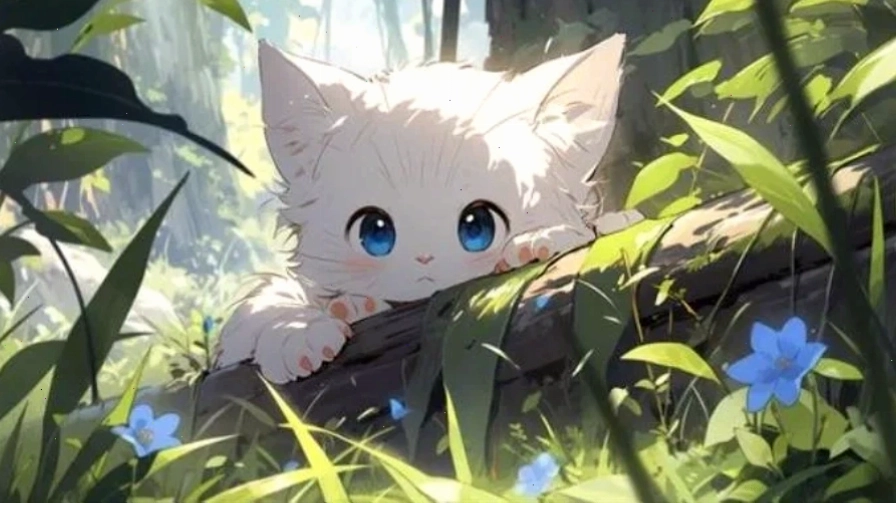 Hình nền máy tính anime với các cô gái dễ thương