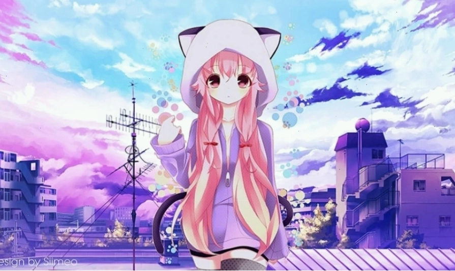 Hình nền máy tính anime với nhân vật lịch lãm