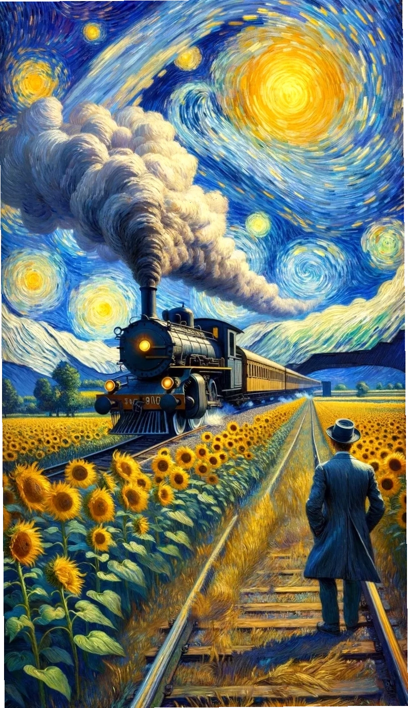 Hình nền Quán cà phê vào đêm của Van Gogh
