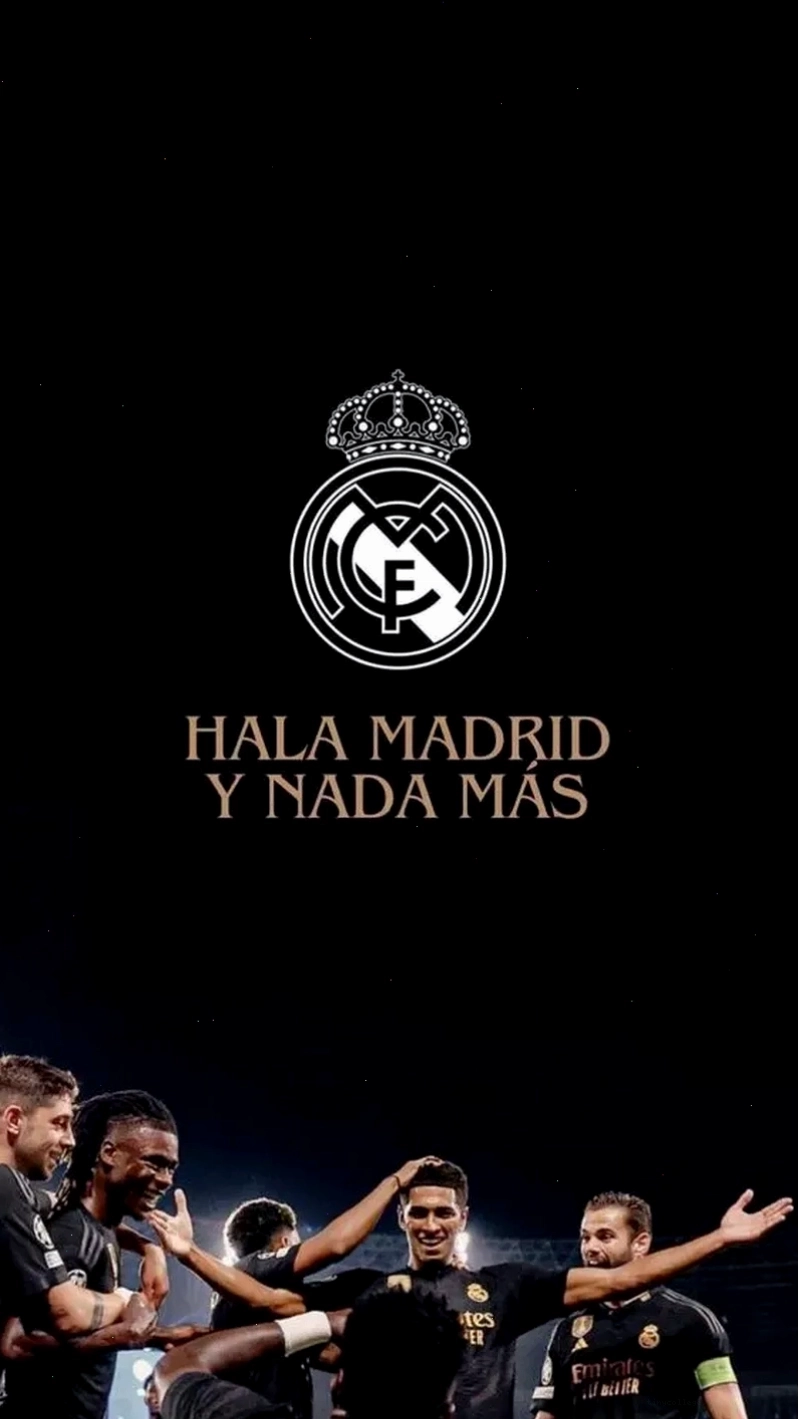 Hình nền Real Madrid với biểu cảm của cầu thủ
