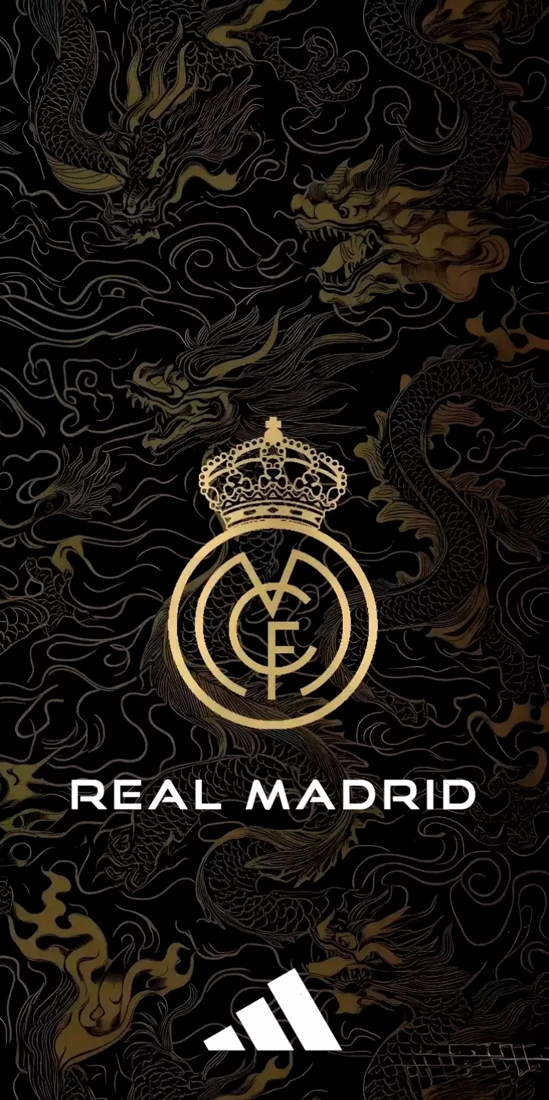 Hình nền Real Madrid với cảnh sân vận động Santiago Bernabéu