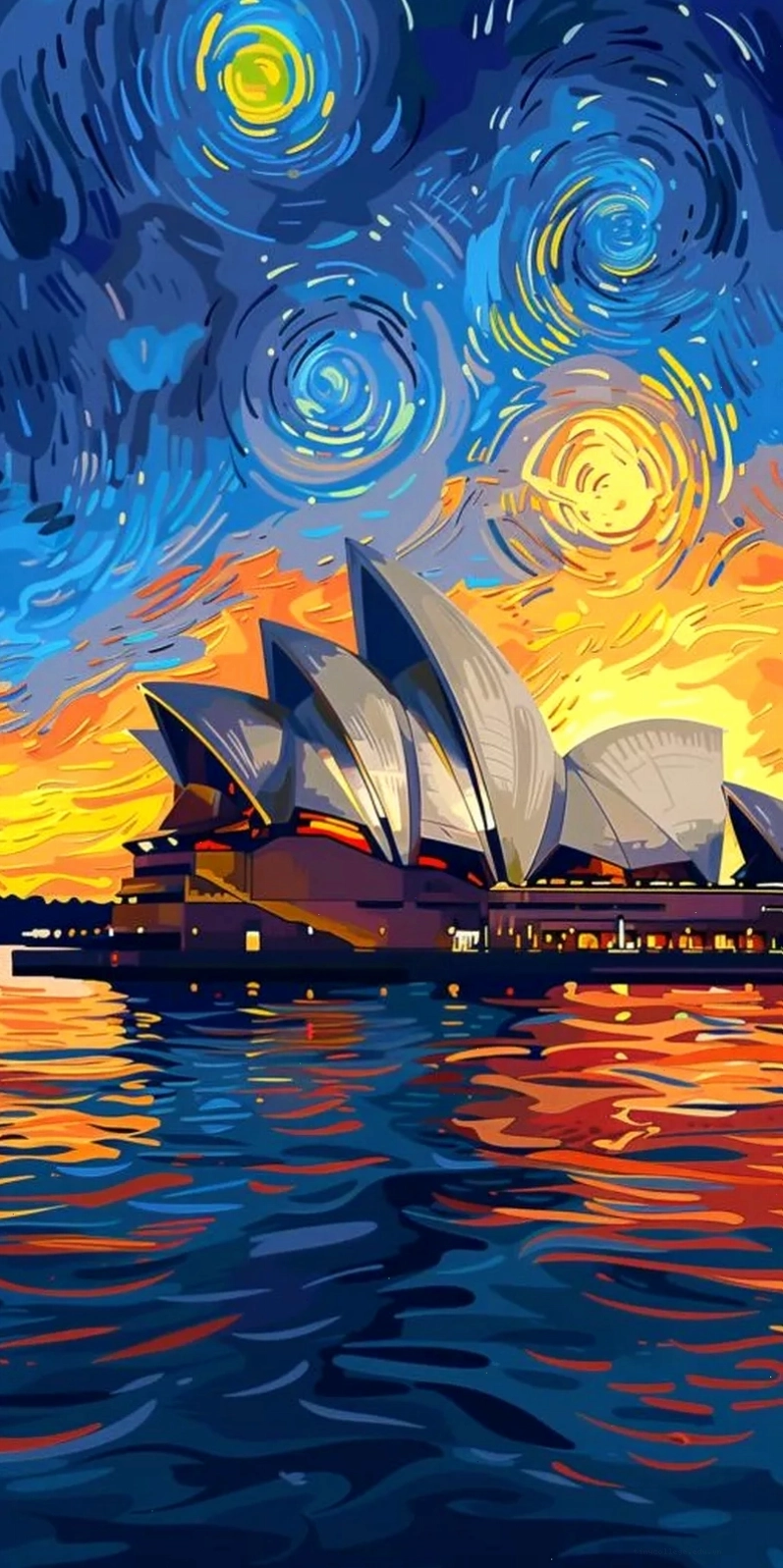Hình nền Van Gogh tái hiện chân dung tự họa
