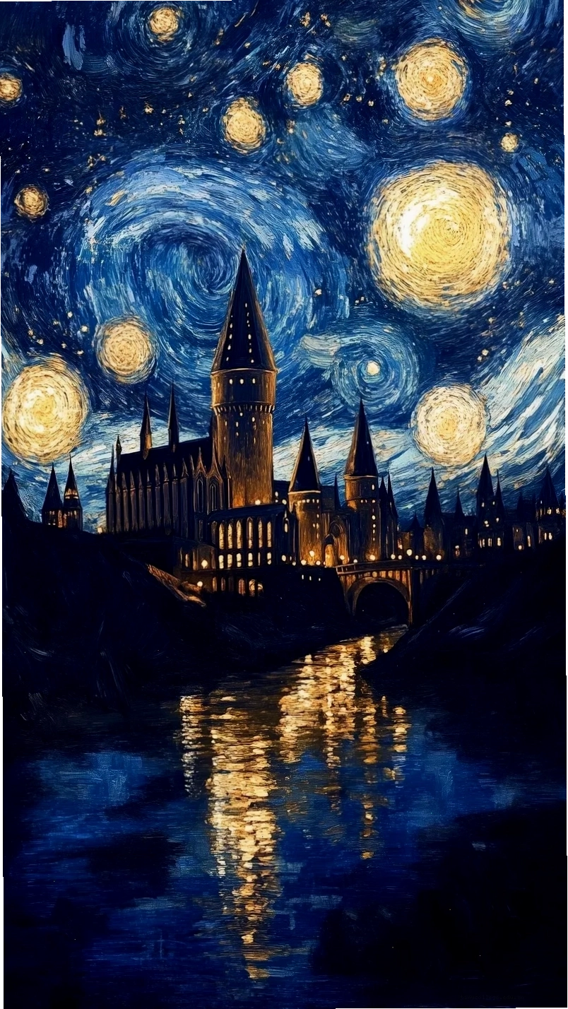 Hình nền Van Gogh với cảnh quan thiên nhiên chân thực