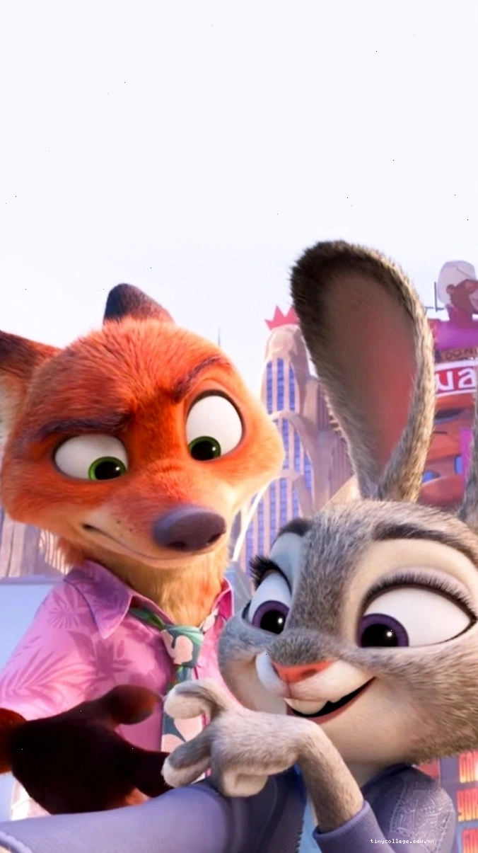 Hình nền Zootopia phong cách dễ thương