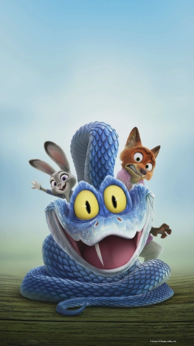 Hình nền Zootopia phong cách nghệ thuật
