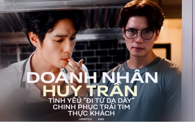Huy Trần, vị hôn phu của Ngô Thanh Vân, trong một sự kiện
