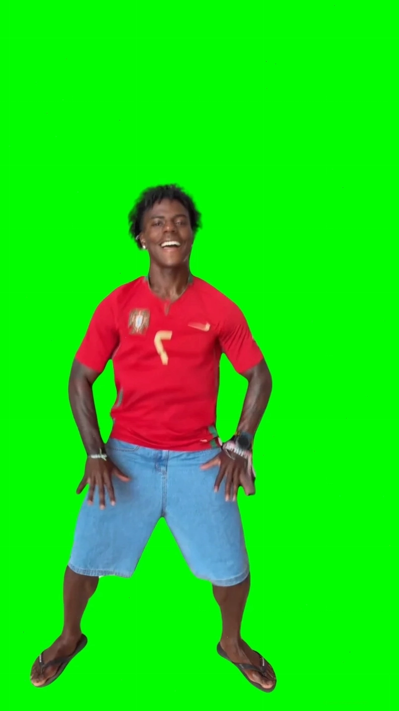iShowSpeed Dancing to World Cup Song meme - Green Screen