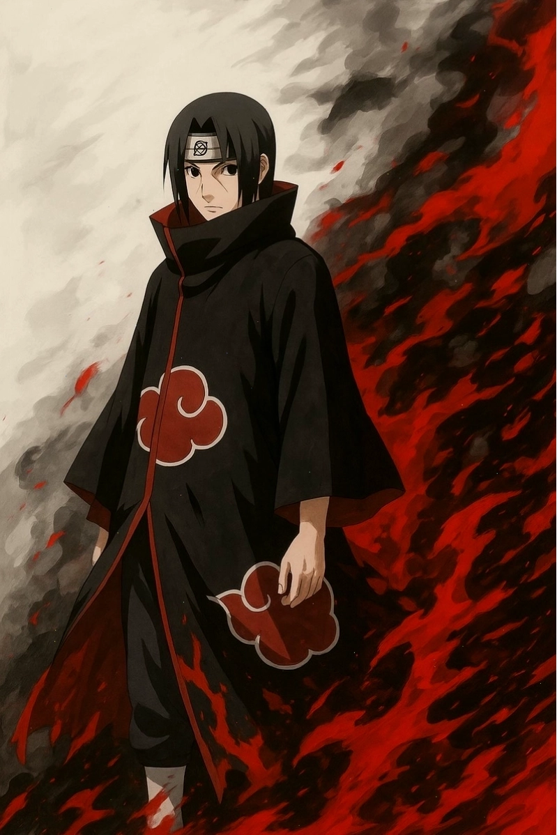 Itachi Uchiha trầm tư suy ngẫm