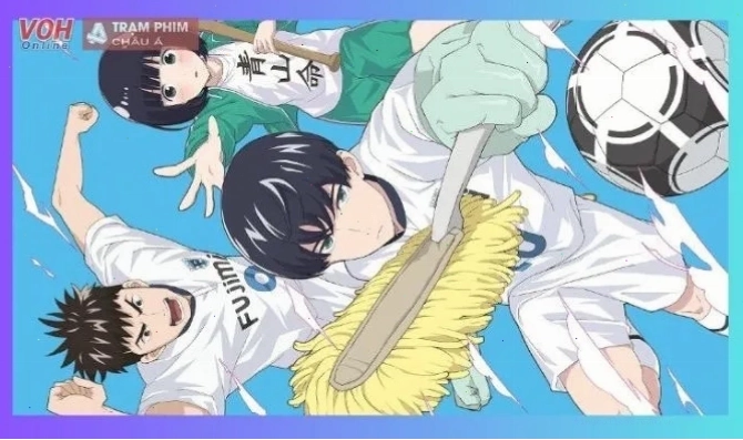 Keppeki Danshi Aoyama-Kun - Thiên Tài Sạch Sẽ, bộ anime bóng đá độc đáo