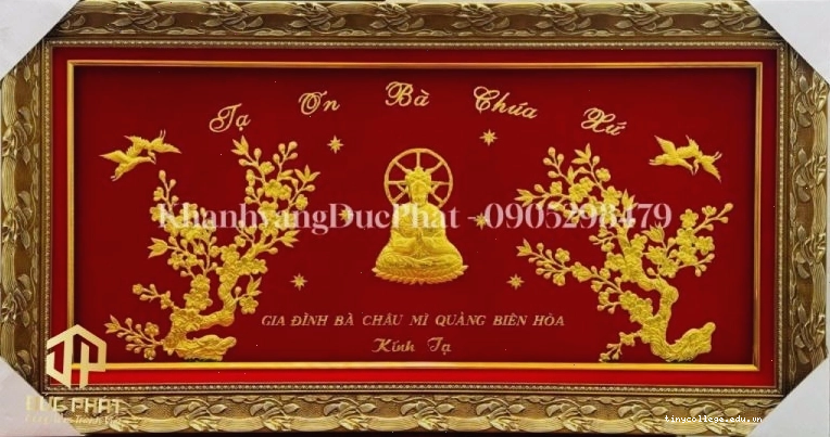 Khánh vàng - Vật phẩm dâng Bà Chúa Xứ Châu Đốc