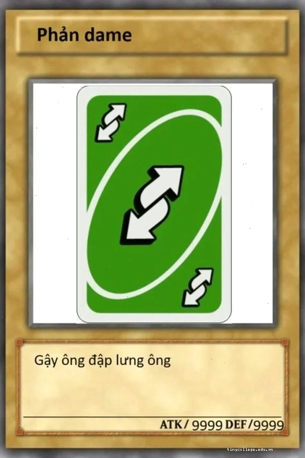 Lá bài phản dame hài hước