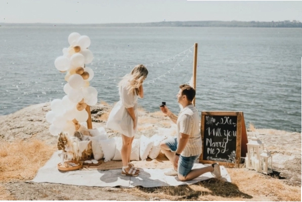 Lời cầu hôn ngọt ngào và lãng mạn